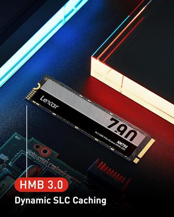 Lexar NM790 2TB SSD NVMe PCIe Gen4x4: Швидкий диск для PS5, ПК, ноутбука, геймерів