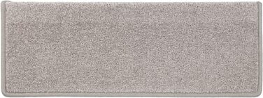 Килимок для сходин Casa Pura Dynasty Velours, 15 шт., сріблясто-сірий, самоклеючий