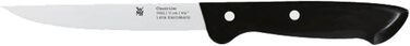 WMF Classic Line Knife Block Set with Knife Set, 6-piece, equipped, 5 knives, birchwood block, special blade steel, natural, black, silver