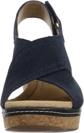 Сандалі Clarks Giselle Cove на підборах, жіночі, темно-сині (36 EU)