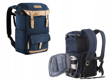Фоторюкзак K&F Concept Vintage Blue, синій