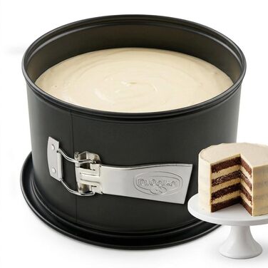 Форма для випічки Dr. Oetker Springform 18 см, антипригарна, сталь, чорна - Back-Freude Classic