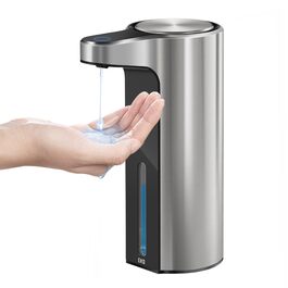 Автоматичний дозатор для мила EKO Aroma (чорний, 250 мл) - сенсорний, електричний, водонепроникний для кухні та ванної