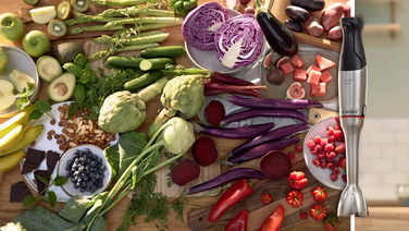 Занурювальний блендер Bosch MSM6M831, 1200 Вт, сріблястий