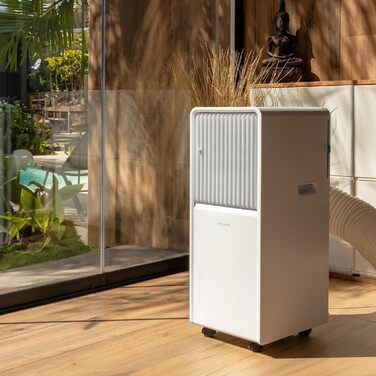 Мобільний кондиціонер Cecotec ForceClima 7550 Style Connected, 7000 BTU, площа охоплення 20 м², пульт, LED-дисплей, 4 режими, 2 швидкості, осушувач повітря, таймер