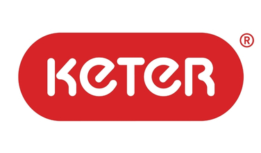 Комплект садових меблів Keter з пластику, коричневий, 4 предмети