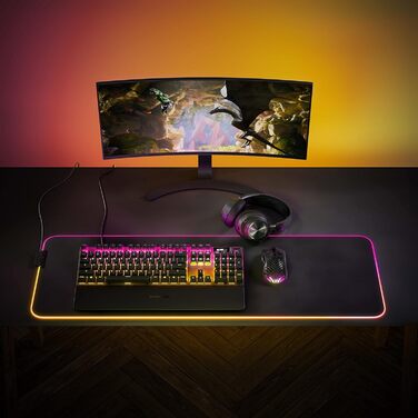SteelSeries Apex Pro HyperMagnetic - Ігрова клавіатура з OLED-дисплеєм та RGB підсвічуванням (QWERTZ)