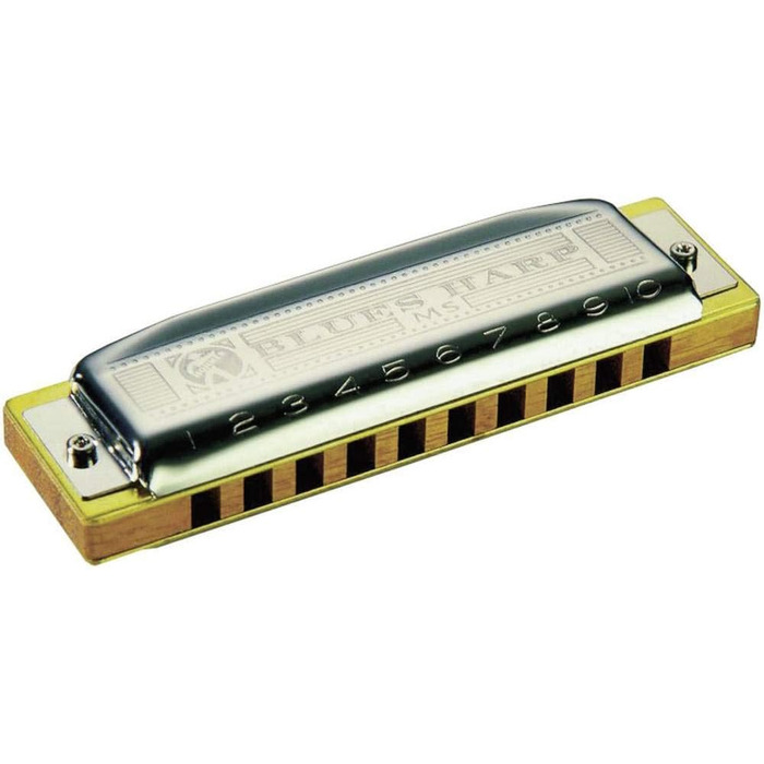 Гармошка Hohner Blues Harp C - гармоніка для блюзу, одинарна