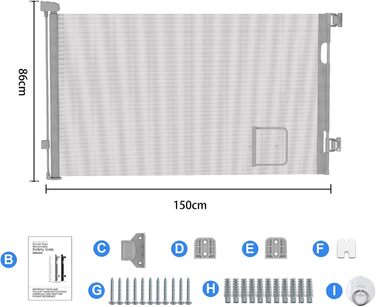Клітка для цуценят/малих тварин 8 секцій, загон для собак з захисним тентом, гнучкий та складаний, 80*60 см, 8 шт.