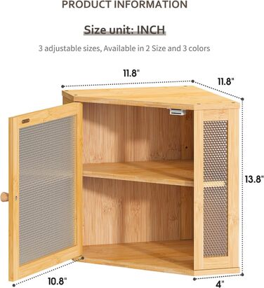 Бротоксина STDDRE кутова, велика місткість, для кухні, двошарова (біла) 12.6' x 12.6' x 16.5'