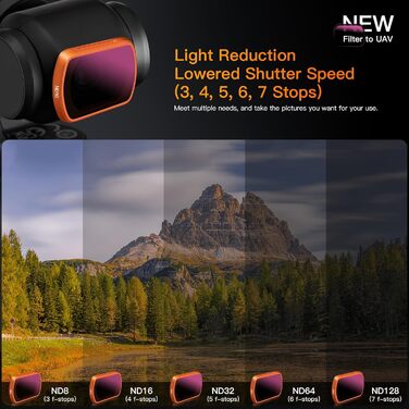 Набір фільтрів ND для DJI Osmo Pocket 3 Creator Combo (CPL, UV, VND), MINGVEN