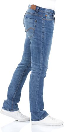 Чоловічі джинси Riverso Falko бузкового кольору, Bootcut, стретч, розмір 32W/30L