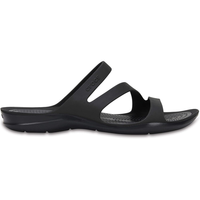 Сандалі Crocs Swiftwater W 203998462 чорні 41-42 EU жіночі шльопанці для пляжу та відпочинку