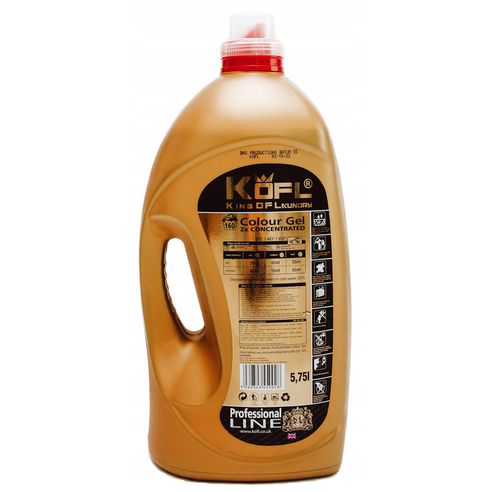 Гель для прання кольорових речей KOFL, 5,75 л