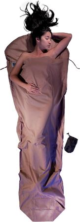 Кокон MummyLiner Tuareg з єгипетської бавовни, колір хакі, 95x35/22 дюймів