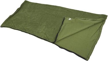 MAGT спальник для кемпінгу 180x80 см, теплий, зносостійкий, портативний, для дорослих і дітей, зелений