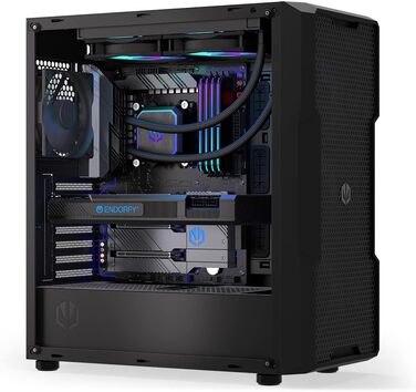 Система водяного охолодження Endorfy Navis F240 ARGB – 240мм радіатор, PWM-насос, 2 вентилятори Fluctus 140 PWM ARGB, сумісна з Intel LGA 1700/1200/115x та AMD AM5/AM4