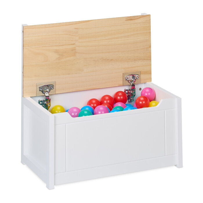 Relaxdays Kids' Bench with Storage