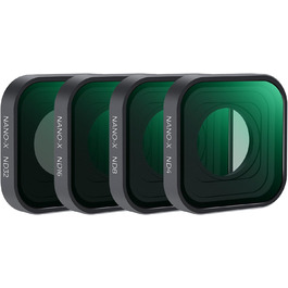 Набір фільтрів ND K&F Concept для GoPro Hero 13 Black (ND4, ND8, ND16, ND32) - 4 шт.