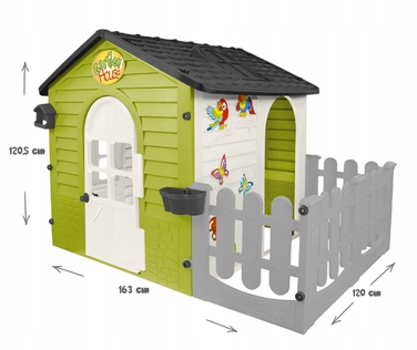 Дитячий ігровий будинок Mochtoys, пластик, 12 міс+