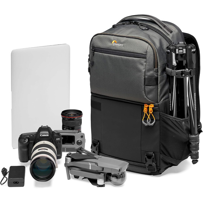Сумка-рюкзак Lowepro PRO BP 250 AW III сірого кольору для фотообладнання
