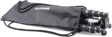 Штатив Cullmann MUNDO 522TC Carbon з кульковою головкою (136 см, 5 кг) срібний - для подорожей