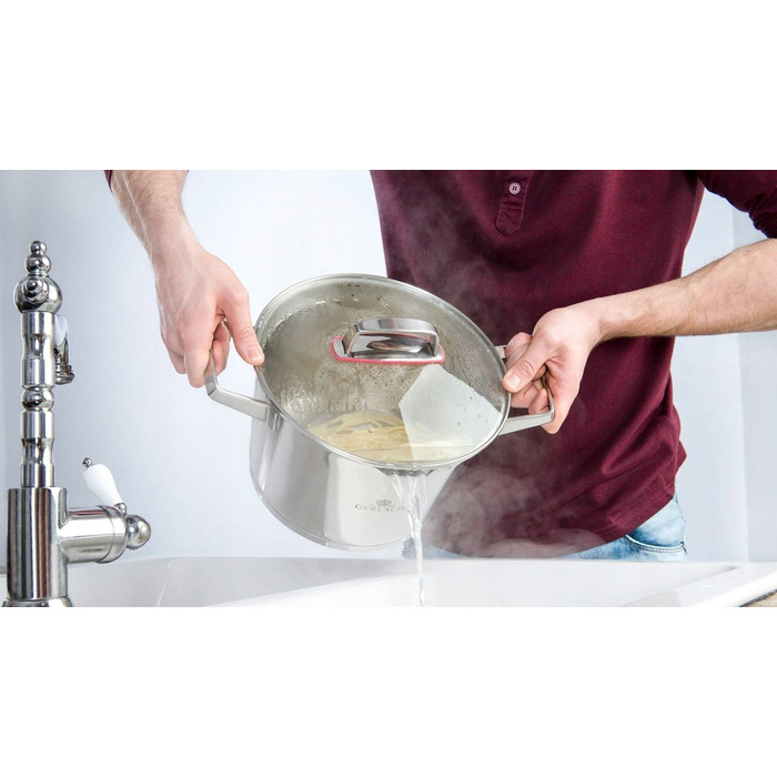 Набір каструль Gerlach Superior з нержавіючої сталі, 10 предметів