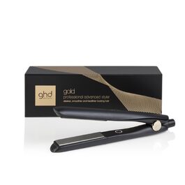Гладеньня та стайлер ghd Gold Black - Професійний інструмент для створення гладкого волосся з блиском, для всіх типів волосся, нова упаковка