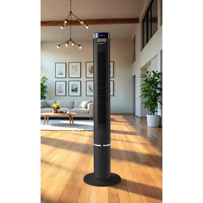 Колонний вентилятор Climative Fresh ION TF-46SBI, чорний