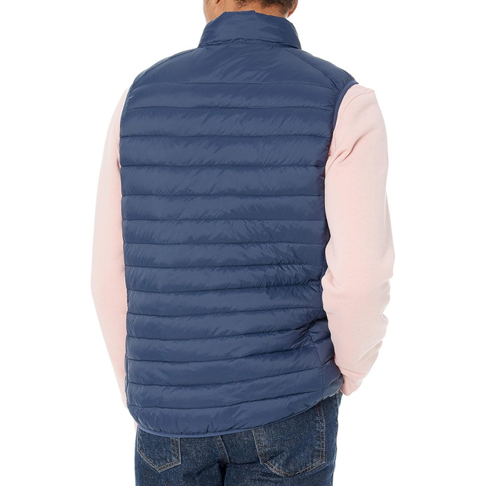 Чоловіча розпалююча жилетка Amazon Essentials, легка, водостійка, складна, XL, темно-синя