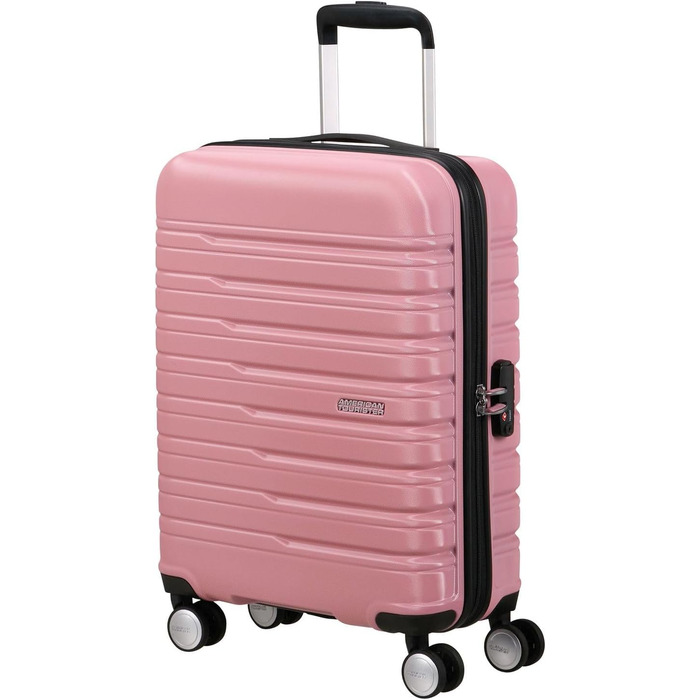 Чемодан American Tourister Flashline, 67 см, 69/75 л, чорний (Shadow Black), Spinner S