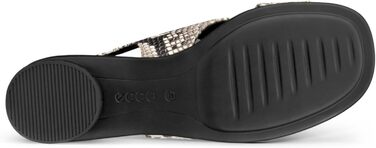 Босоніжки жіночі ECCO Sculpted Alba 25 Slingback, 40-41 EU, темно-глиняний колір, принт під змію