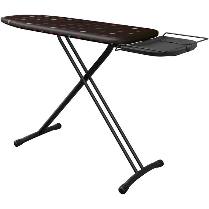 Laurastar Ironing Board Plusboard, 42cm x 125cm, 100% cotton, Suitable for most steam irons, Adjustable height, Integrated wheel set, 9kg, Comfortable storage