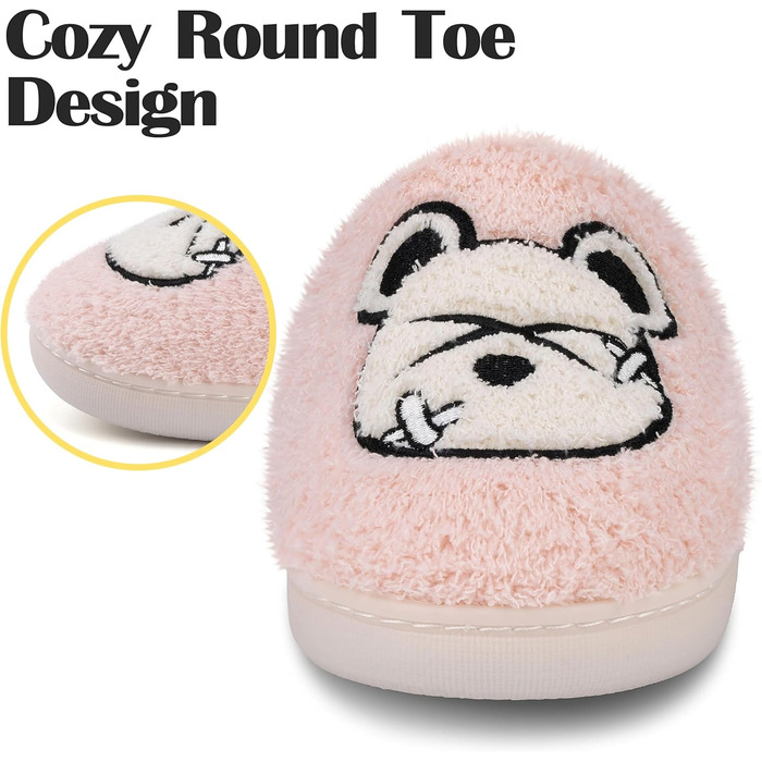 Тапочки зимові Mishansha для жінок та чоловіків, теплі плюшеві, з пам'яттю, розмір 36-47, кольори: жовтий, рожевий