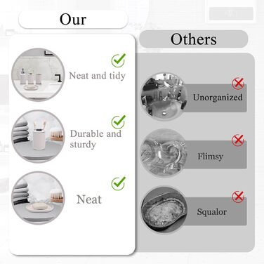 Набір аксесуарів для ванної кімнати (4 шт) з пластику: тримач для зубних щіток, стаканчик, дозатор мила, мильниця. Білий колір