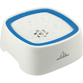 Плаваючий годівниця для води для собак і котів H&A Petcare - без розливання, повільне пиття, блакитний