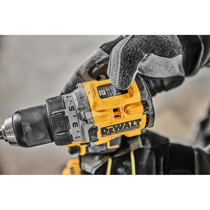 Дриль-шурупокрут ударний DEWALT DCD805N 18V, 90 Нм