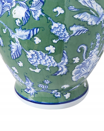 Ваза Beliani з порцеляни, 20 x 36 см