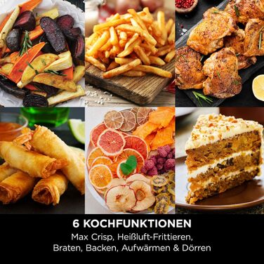 Фритюрниця повітряна Ninja Air Fryer MAX PRO 6.2L, сіра, AF180EU