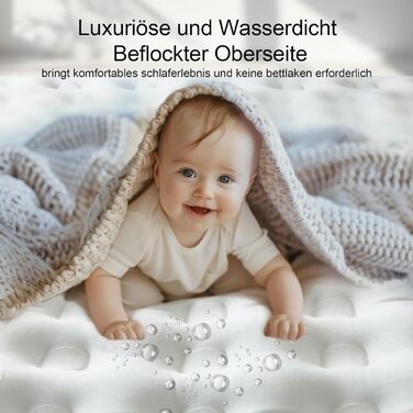 Надувний матрац 152x203 см для 2 осіб з електричним насосом | Гостьове ліжко & кемпінг | Надувне ліжко блакитно-біле