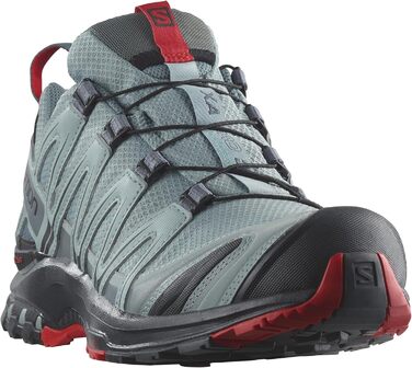 Чоловічі трекінгові черевики Salomon XA PRO 3D Gore-TEX (49 1/3 EU, чорний, Barbados Cherry)