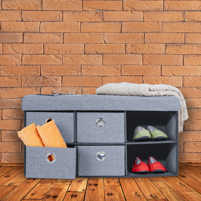 Relaxdays Storage Bench