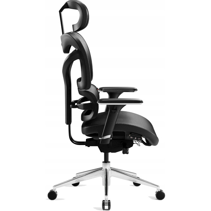 Ігрове крісло Diablo Chairs V-Commander, тканина, чорне