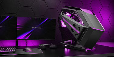 Корпус Semi-Tower ATX Mars Gaming MCTITANW, Білий