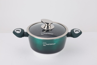 Набір алюмінієвих каструль Masterpan Premium, 8 предметів