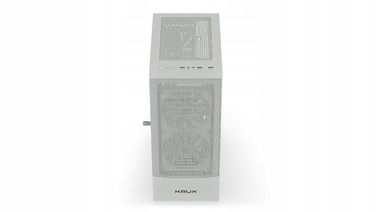 Корпус для ПК Krux Vako RGB ATX, загартоване скло, вентилятори 2x140мм 1x120мм, білий