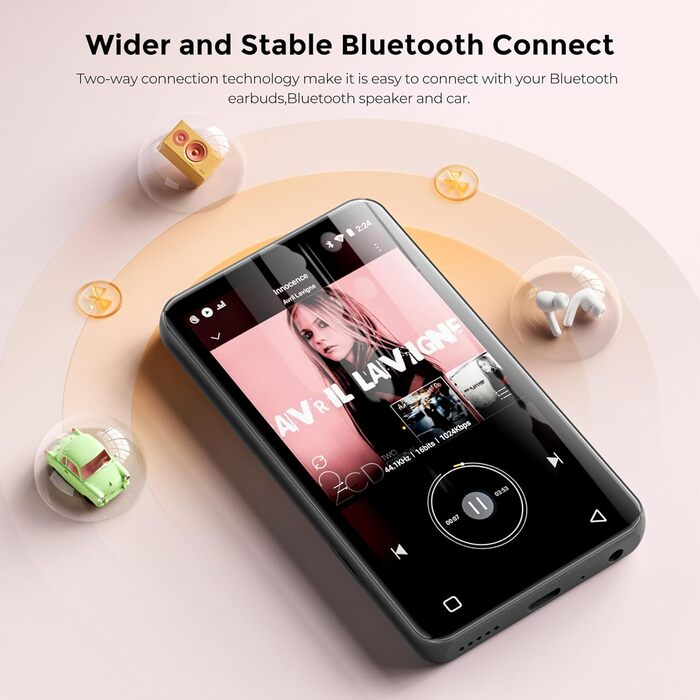 MP3 плеєр Innoasis з Bluetooth та WiFi, 4