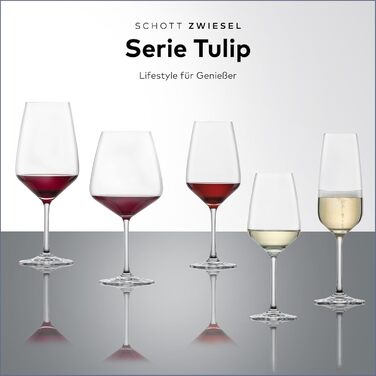 Набір келихів Schott Zwiesel Premium Box Tulip 18 шт — вічна класика для вина та шампанського, тритан-кристал, можна мити в посудомийній машині, вироблено в Німеччині
