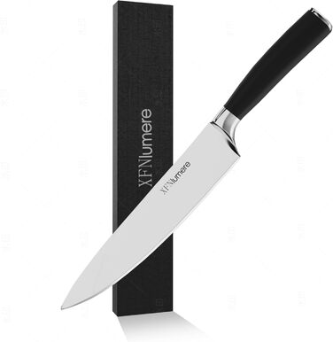 Набір кухонних ножів XFNlumere з нержавіючої сталі (20 см) з ергономічною ручкою - подарунковий набір