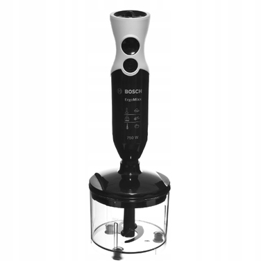Мультифункціональний занурювальний блендер Bosch 750 Вт з подрібнювачем та вінчиком
